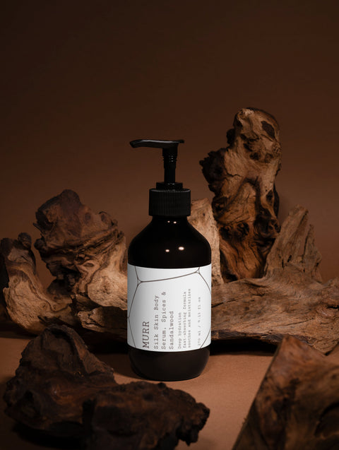 Silk Skin Body Serum, Spices & Sandalwood