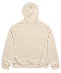 beige MURR Unisex Oversized Heavy‑Weight Hoodie – streetwear style, front view, relaxed fit cotton‑poly blend
